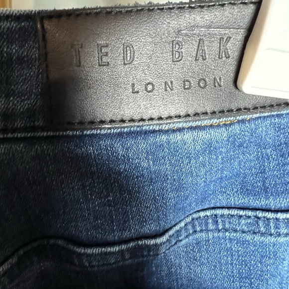 Ted Baker Blue Skinny Jeans High-Rise Denim - Picture 4 of 4
